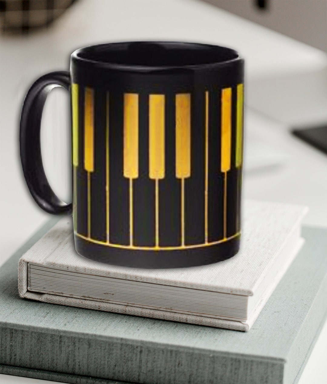 Computer Keyboard Mug Keyboard Coffee Mug With 24K Gold Keyboard Design - Etsy