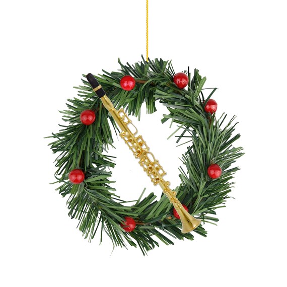 Clarinet christmas ornament Clearance