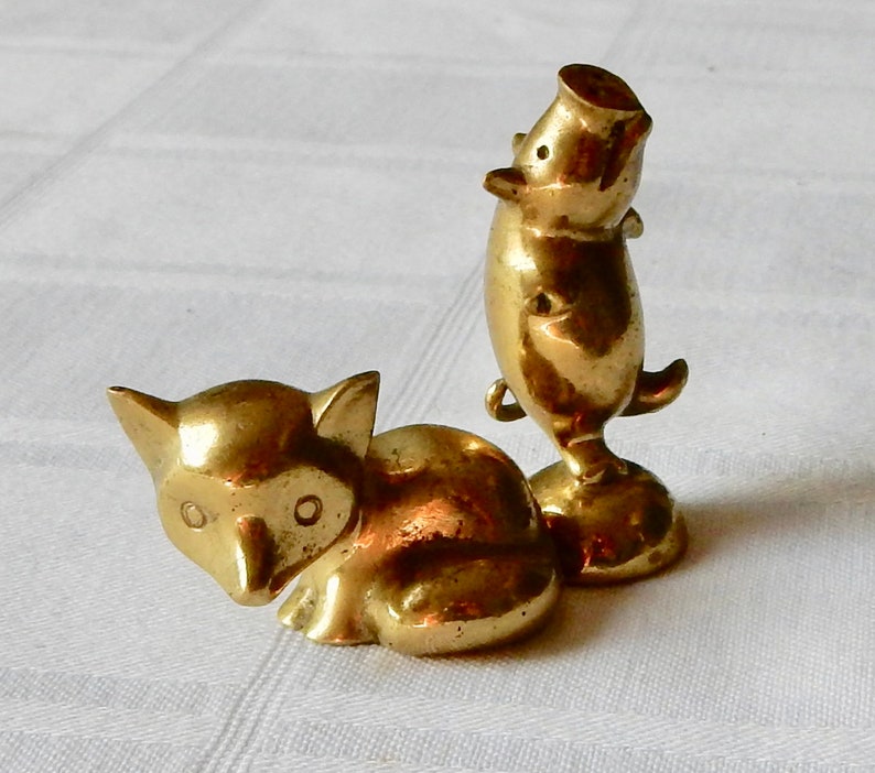 Wohndekor Statuen Verkauf Vintage Illums Bolighus Kleine Messing