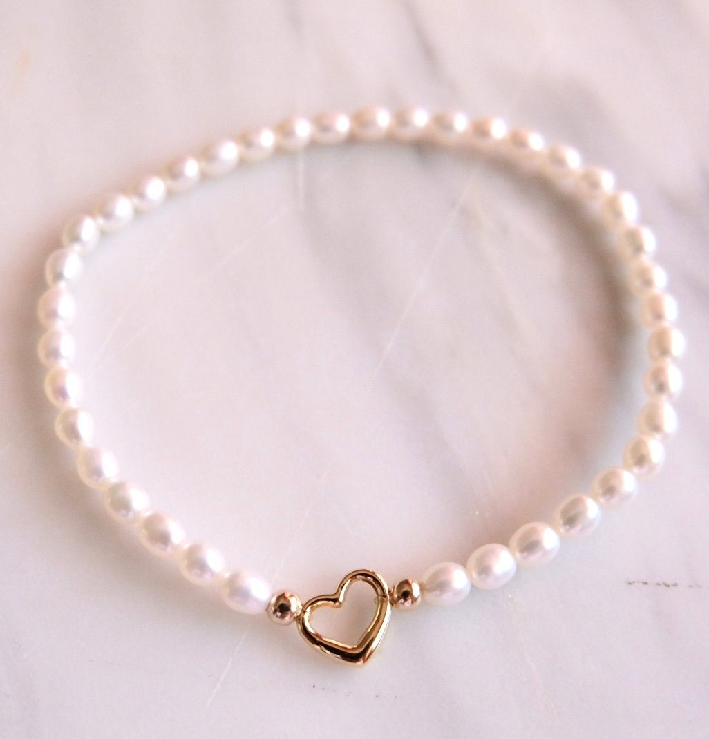 アクセサリー GOD ONLY KNOWS PEARL HEART BRACELET S il_fullxfull.5716419178_s0pr.jpg