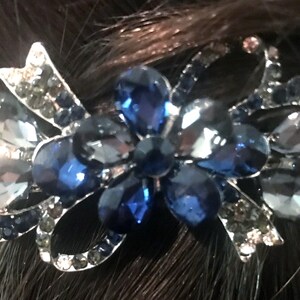 Sapphire Barrette - Etsy display picture 2