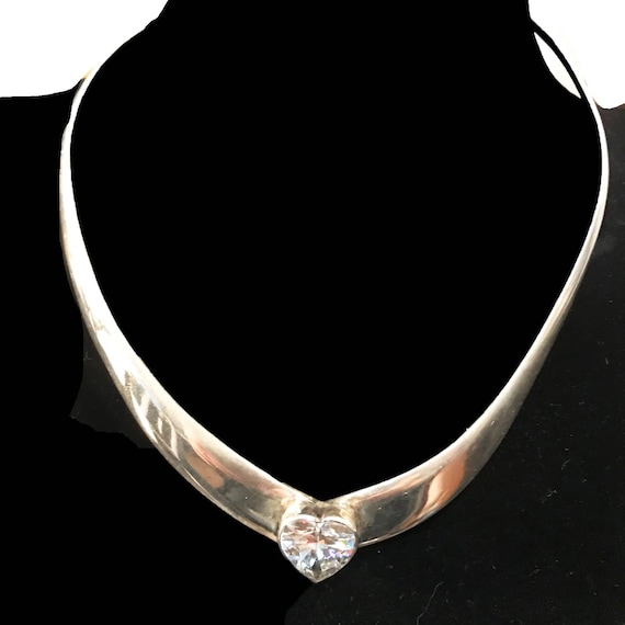 Estate Vintage Adjustable Solid Sterling Silver W… - image 1