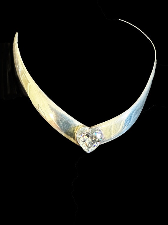 Estate Vintage Adjustable Solid Sterling Silver W… - image 3