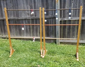 Ladder Ball -- All handmade -- All wood!!!