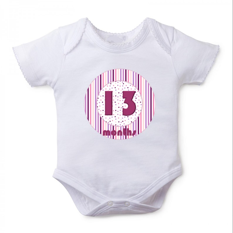 Baby Milestone Photo shoot labels Purple Unisex Baby Gift Set Keepsake Photo Memories Photo Shoot Sticker Set New Mum or Baby Shower Gift