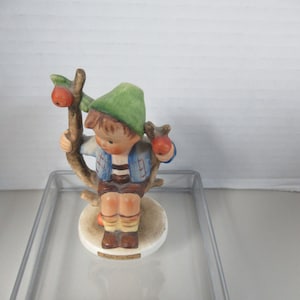 M.J Hummel apple tree boy vintage figurinethat is vintage and perfect.
