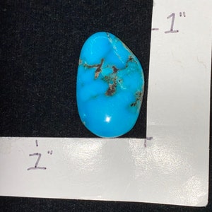 Kingman turquoise cabochon