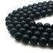 10mm Natural Black Obsidian Beads Round 10mm Black Obsidian 10mm Black Gemstone 10mm Black Stone 10mm Beads Gemstone Black