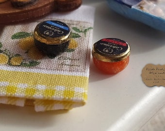 1:12 Scale - Artisan Handmade Miniature, Realistic Miniature Food for the Dollhouse, Caviar package