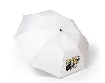 Baseball Mom faltbarer Regenschirm | Baseball Design | Mehrere Teamfarben