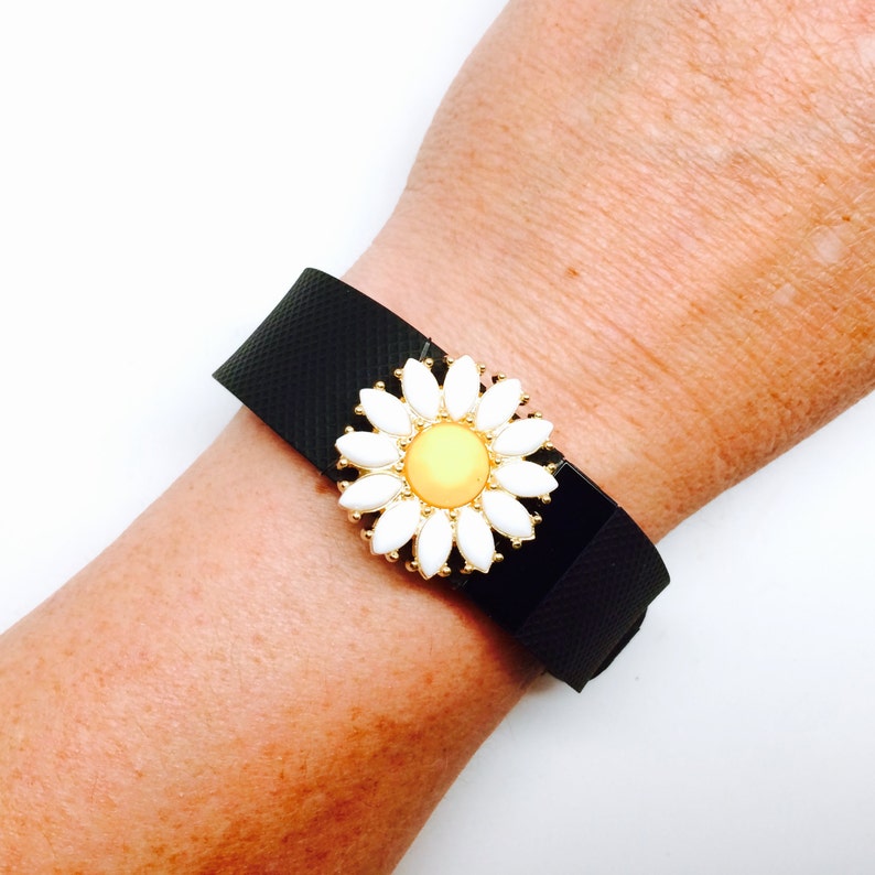Charge HR for Fitbit Flex 2 Charge 2 Daisy Fitness Band Bling Accessory Charge; Garmin vivosmart HR