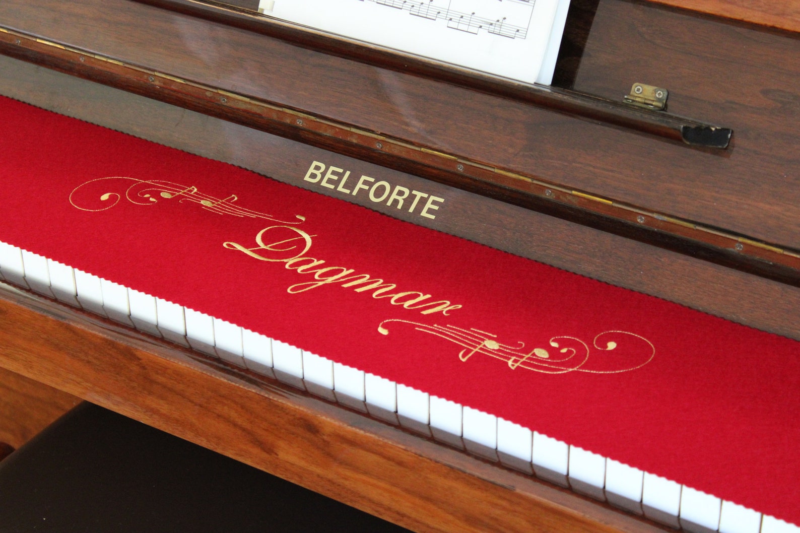 Piano Runner Key Runner Keyboard Cover for Piano Key Cover Etsy