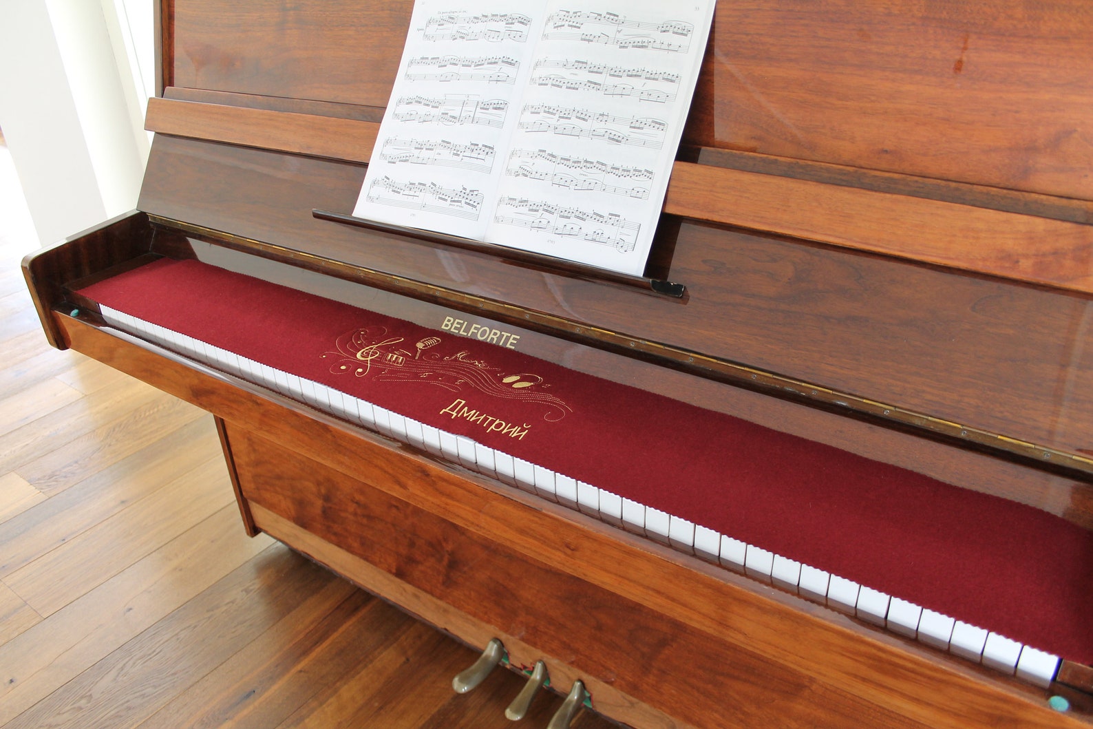 Individualized Piano Runner Keyboard Runner for Piano Keyboard Etsy