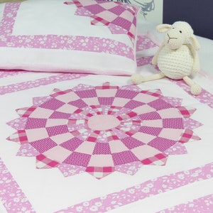 Baby Blanket with Pillow Patchwork Blanket Birth Blanket
