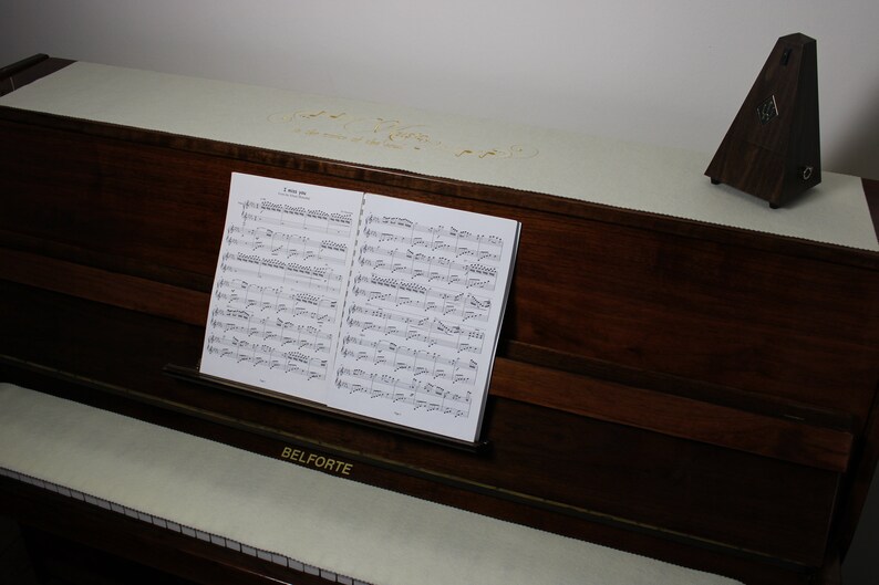 Piano Cover Keyboard Runner Piano Runner for Piano Etsy