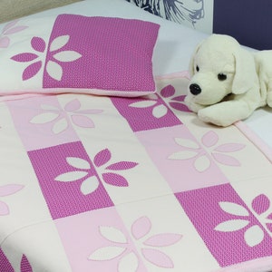 Baby Blanket with Pillow Patchwork Blanket Birth Blanket
