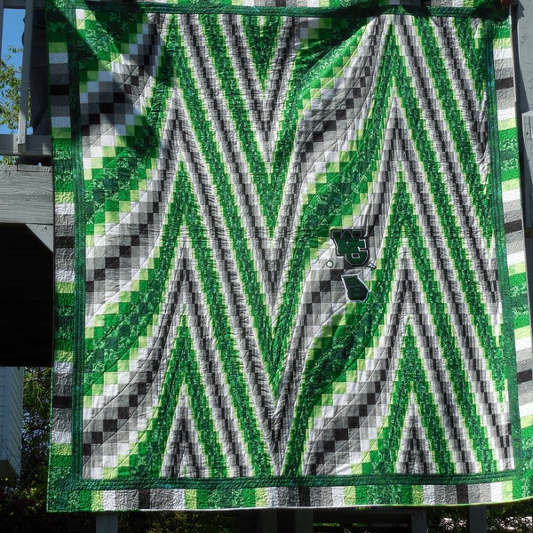 Heartbeat (Bargello) Quilt Pattern