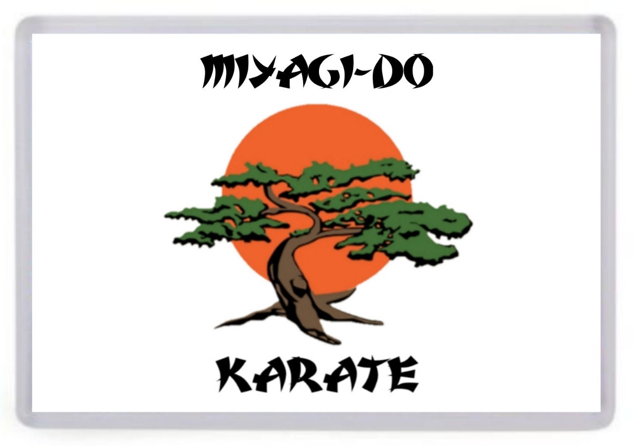 Karate Kid Inspired Fridge MiyagiDo. Bonsai Etsy