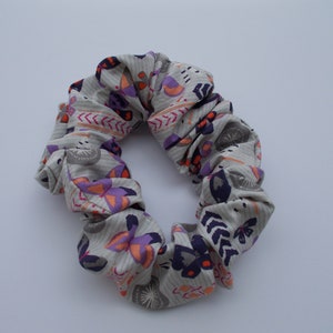 Butterflies Large Cotton Scrunchie-Kayla