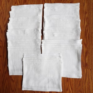 set of 4 organic dainty flower cloth napkins — Hearth and Harrowset of 4  organic dainty flower cloth napkins
