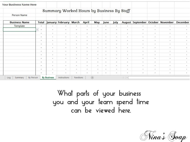 Daily Work Activity Log Excel Template DWALET1121 Etsy Daily work activity log excel template dwalet1121 etsy
