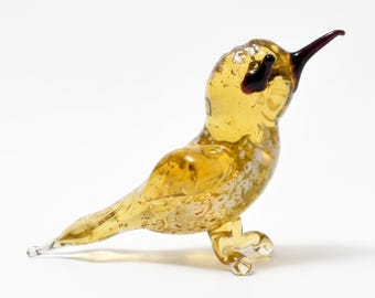 ブルージェイズ、青い鳥、ガラスの鳥の置物、鳥の彫刻、鳥の装飾、鳥