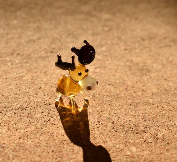 Die Weltkleinste Elch Glasfigur Für Deine Glas Menagerie | Etsy