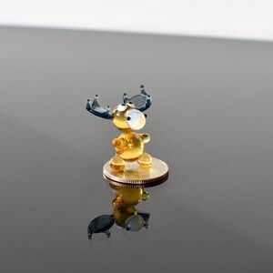 Die Weltkleinste Elch Glasfigur Für Deine Glas Menagerie | Etsy