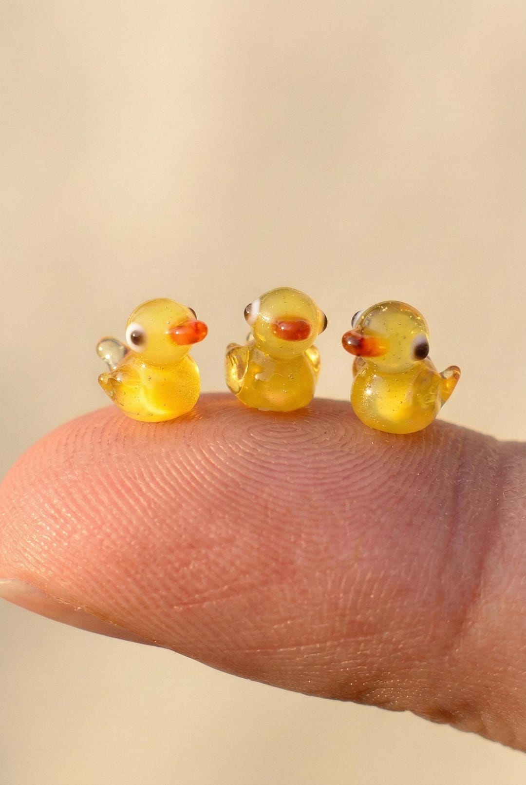 キーホルダー HUMAN MADE Duck Pair Glass Figurine HUMAN MADE DUCK PAIR GLASS FIGURINE – Trade Point_HK