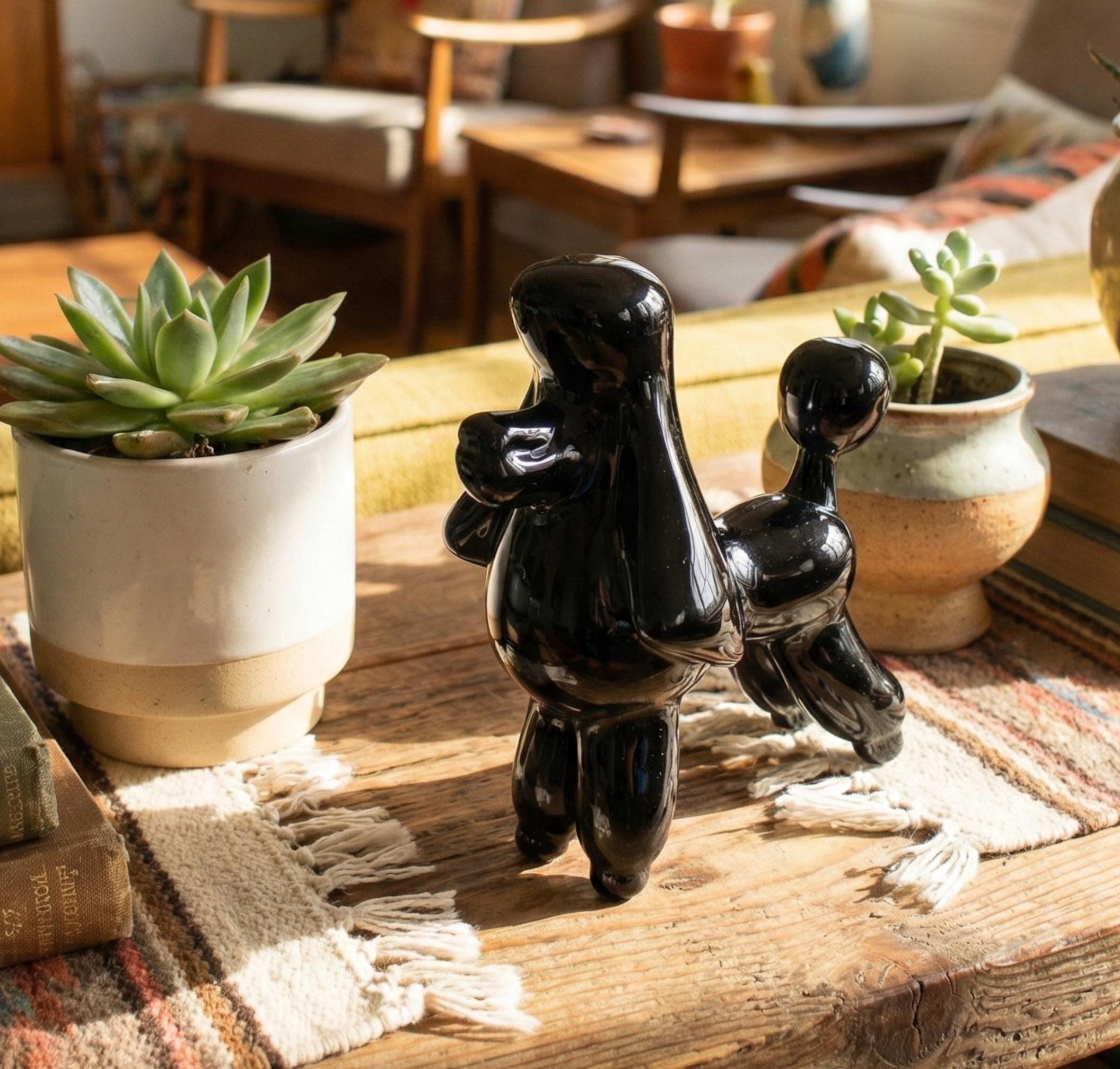 2006 Zodiac Figurine Poodle 置物 Chinese Zodiac Year of the Dog