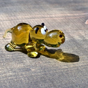 Cute Glass  Hippo. Detailed figurine with a lot of character and personality.  Excellent addition to your glass menagerie collection