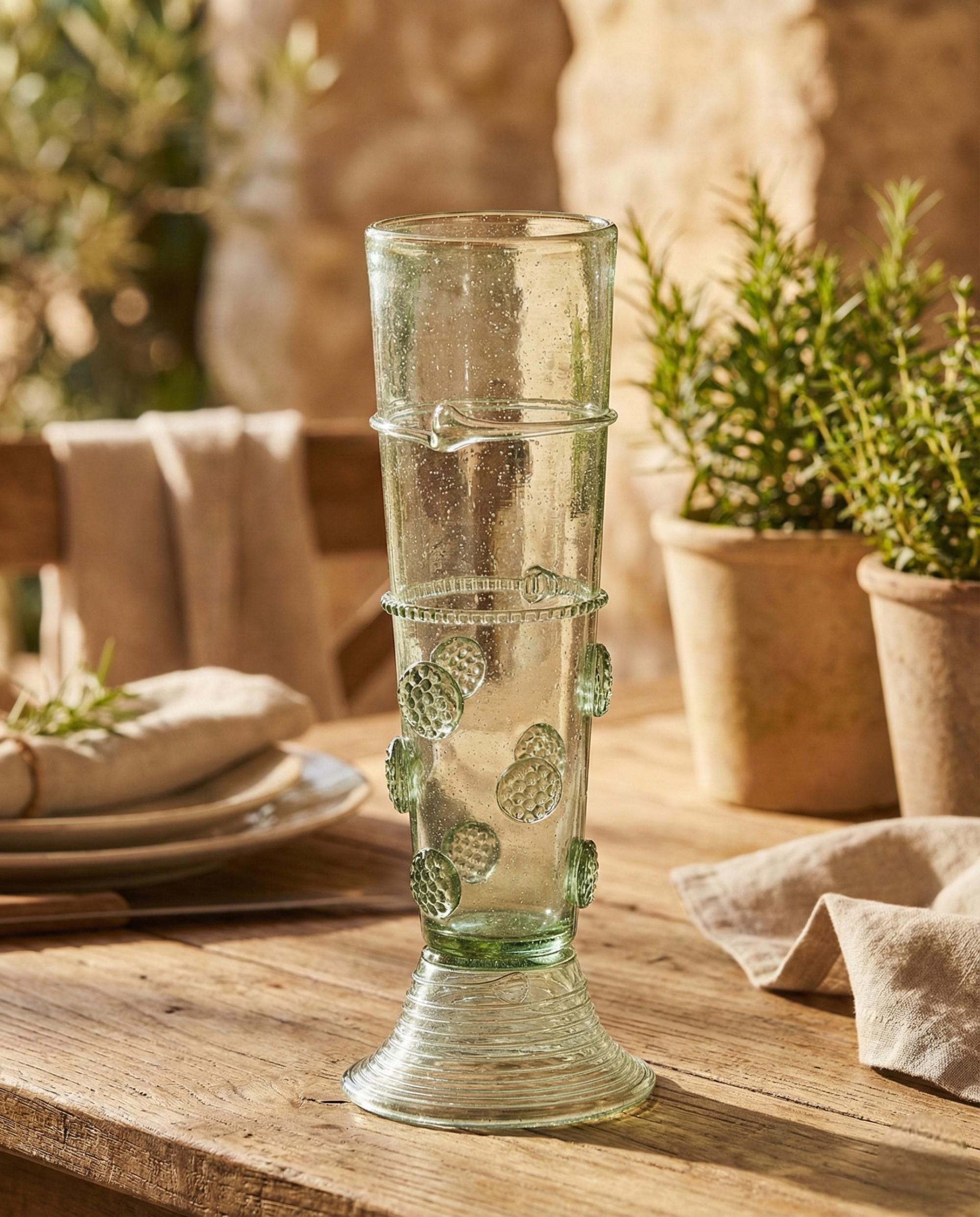 Prunt Renaissance-style Goblet, Hand-blown Forest Glass, Luxury Barware ...