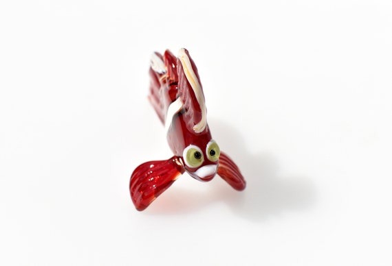 ガラスの魚、ガラスの彫刻、魚の彫刻、ムラーノガラスの魚、ガラスの