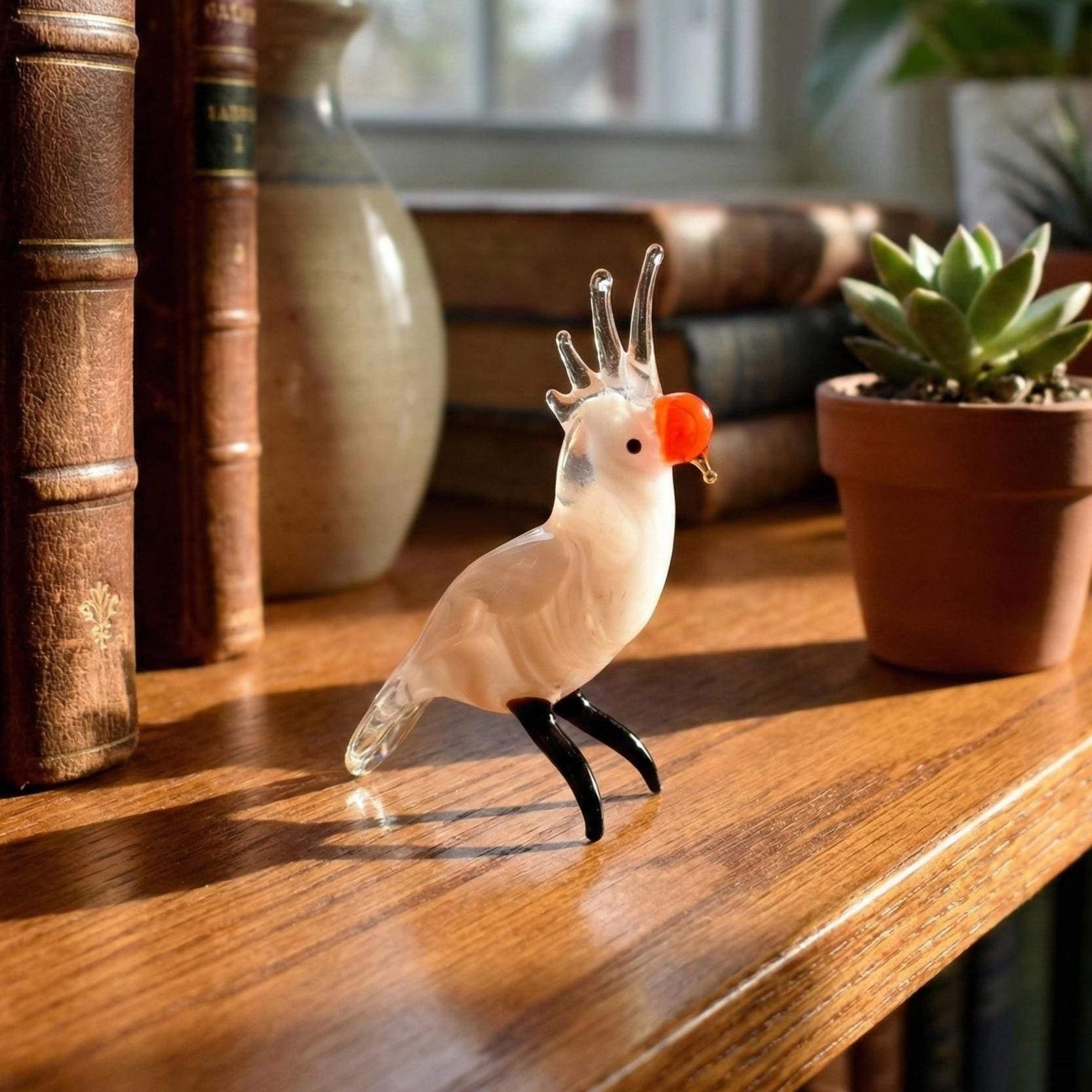 Coq en verre soufflé fait à la main Rooster Buddy - France