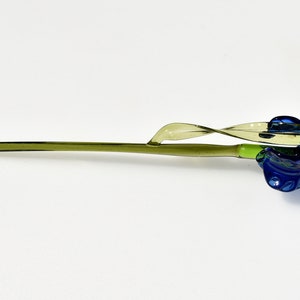 Beautiful Blue Glass Iris Flower. Excellent Addition to Your - Etsy