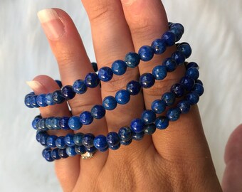 Lapis Lazuli Stretch Bracelet