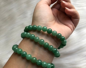 Stretch aventurine bracelet