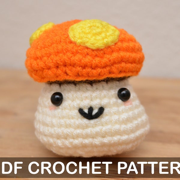 PATTERN for Mushroom MapleStory Plush Crochet Amigurumi