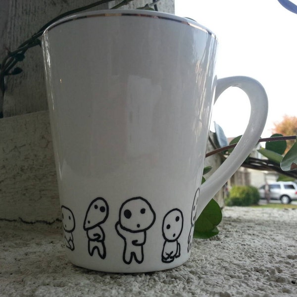 Kodama Tree Spirit from Princess Mononoke Coffee Mug