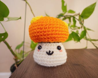 Amigurumi de ganchillo de peluche de hongo MapleStory