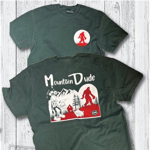 Bigfoot Search Gear Original Brand Mountain Dude T-Shirt