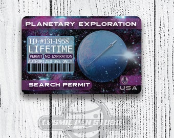 Planetary Exploration Search Permit