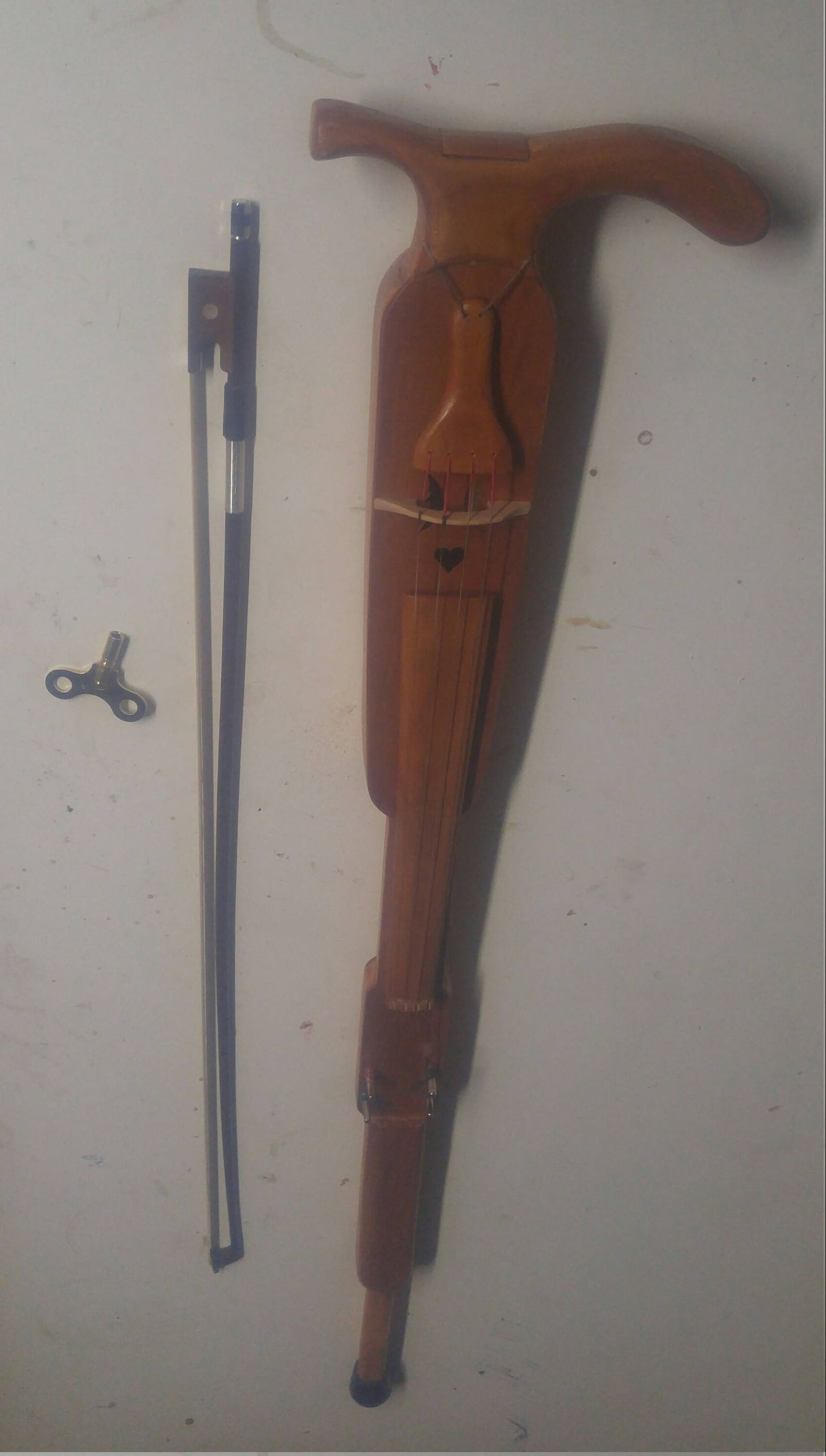 Walking Stick Fiddle. | Etsy
