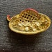 Vintage Rare Red Hat Society Pin - Etsy