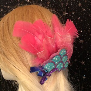 Siren Summer: Mermaid Hair Fascinator for Burlesque and Circus