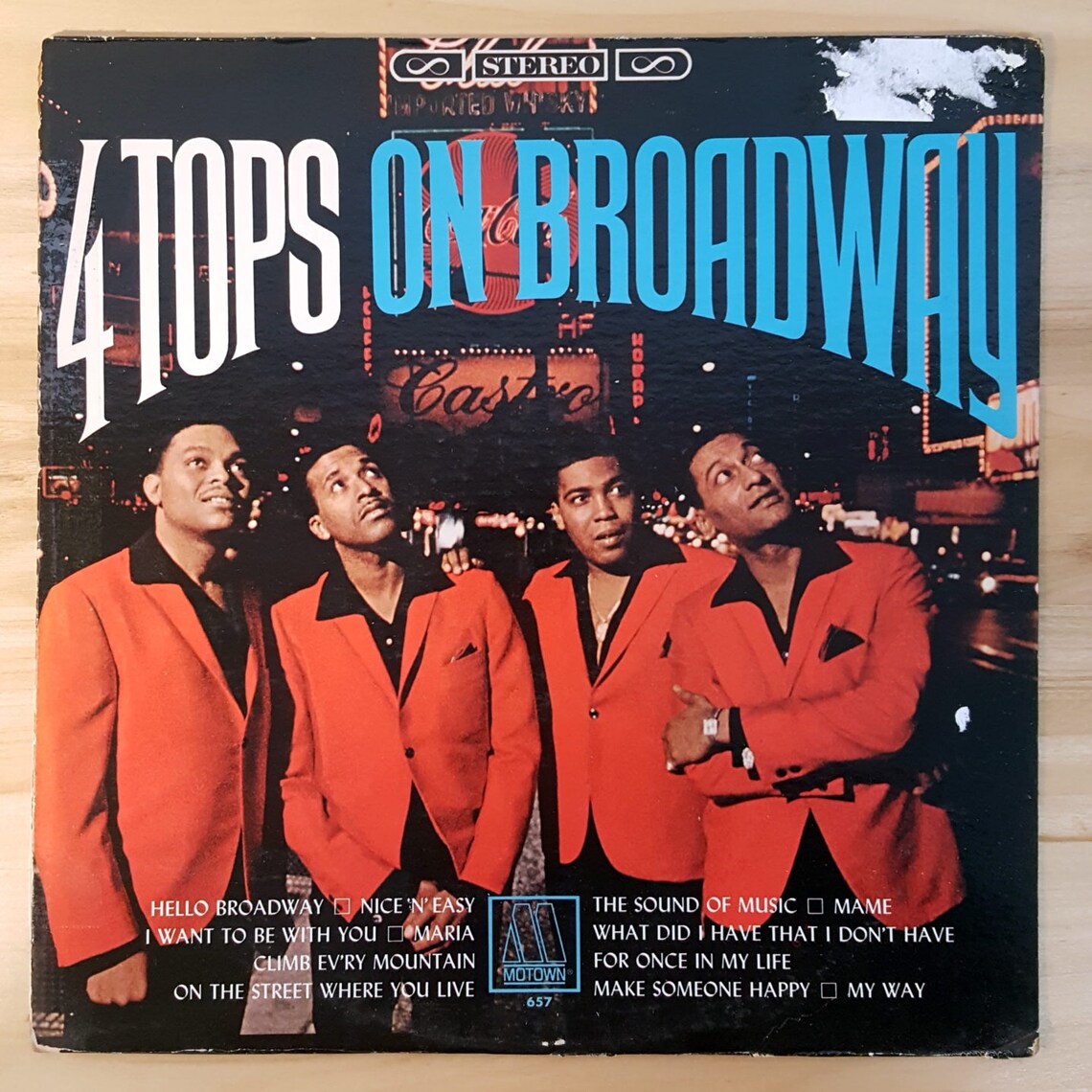 The Four Tops Vinyl Record LP Wall Art Print Etsy España