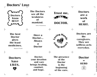 Doctors' Love Fabric Panel