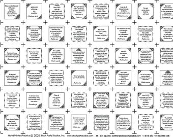 Pocket Prayers Fabric Panel