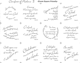 Comfort of Psalms II Fabric Panel