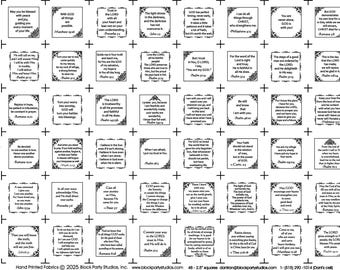 Pocket Prayers Fabric Panel